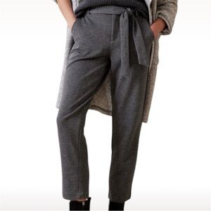 Banana Republic Charcoal Double-Knit Pants -  Women’s Size XXL